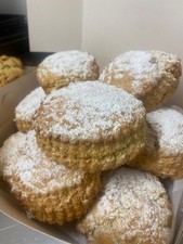 6 HOME MADE Extra Large PLAIN SCONES Made to order