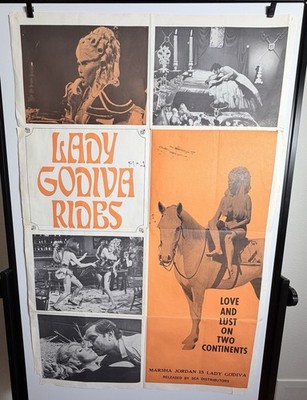 Lady Godiva Rides Original US Movie Poster Film Memorabilia