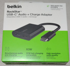 Belkin USB-C Splitter Audio Charge Adapter Headphone splitter ipad iPhone 15