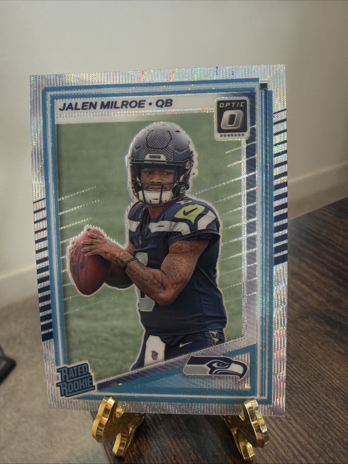 2025 Panini Donruss Optic Premium Box Set JALEN MILROE #253 Rookie WAVE /300 SP
