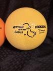Champion Sports Rhino Skin Basic Dodgeball Set Of 4 6 Inch Yellow Orange — photo 2