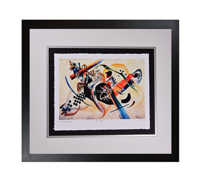  The Language of Form and Color  by Wassily Kandinsky -Framed Art