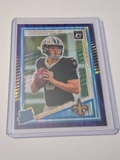 2025 Panini Donruss Optic - Rated Rookie Tyler Shough #223 Purple Shock Prizm 