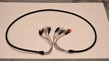 6FT Component Video Cable with Audio 5 RCA Red Green Blue RGB for HDTV DVD VCR