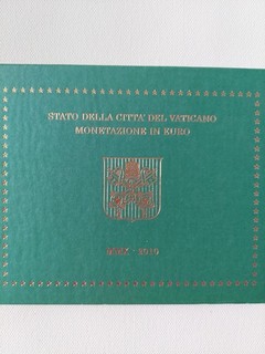 Kursmünzensatz 2010 selten Vatikan neu im Klappfolder