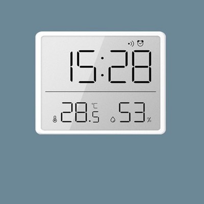 Wecker Magnetisch Stimmenkontrolle CR2030 Batterie LCD Bildschirm Brandneu