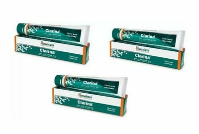 3 X Himalaya Herbals CLARINA ANTI ACNE FACE CREAM Removes Acne 30GM FREE SHIP