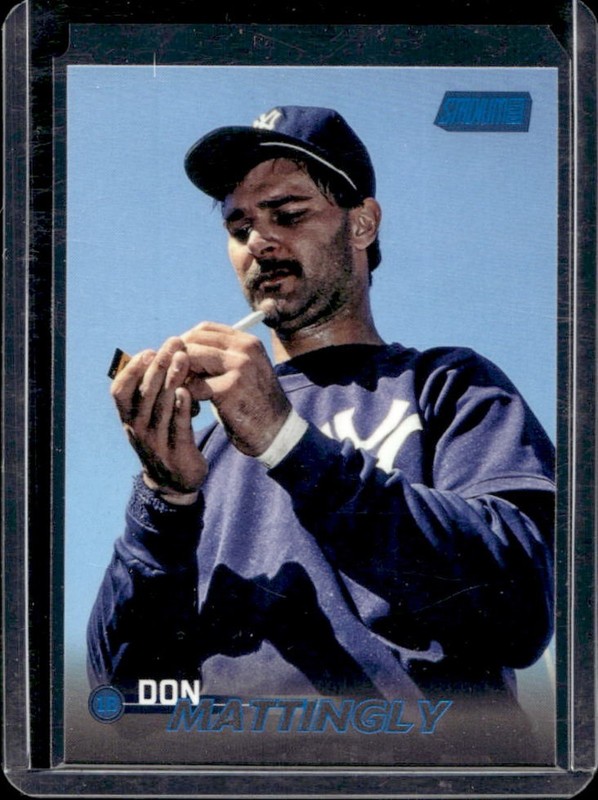 2023 Topps Stadium Club Don Mattingly Blue Foil #/50 New York Yankees