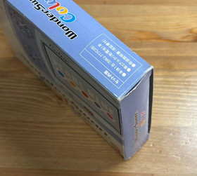 Bandai WonderSwan Color Pearl Blue Console Box [BOX]
