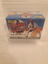 1999 TOPPS TRADED AND ROOKIES BASEBALL 121 CARD COMPLETE SET FACTORY SEALED AUTO