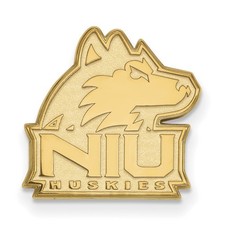14K Yellow Gold Northern Illinois University 16mm Lapel or Tie Pin
