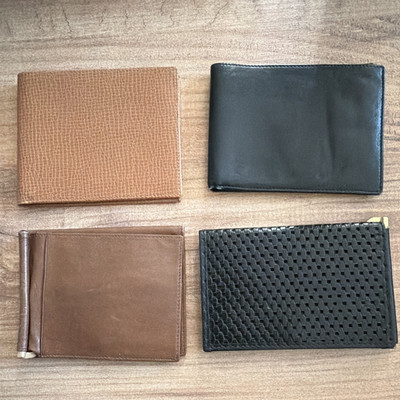 Valentino & Bally Men s Made in Italy Genuine Leather Wallets Set of 8
