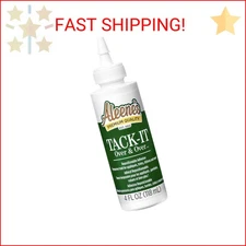 Aleene's Tack-It Over & Over Liquid Glue 4 fl oz, Repositionable and Removable A