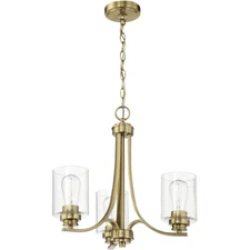Craftmade 50523-SB Bolden Chandelier Satin Brass