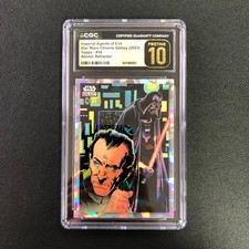 2023 Topps Chrome Star Wars Galaxy Imperial Agents of Evil /150 CGC 10 Pristine