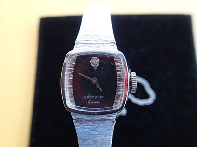 Wittnauer Women's Watch with Diamond 10K R.G.P. Kestenmade Band Swiss 17 Jewel