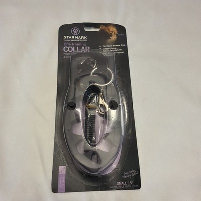 Starmark Pro-Training Collar Small for Dogs 15  with adjustable links