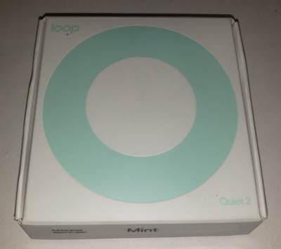 Loop Quiet 2 Ear Plugs for Noise Reduction 14 Rating Mint Green Open Box 