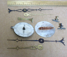 useful lot wheel barometer parts-hands-locks-dials  (BP)