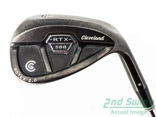 Cleveland 588 RTX 2.0 CB Black Satin Wedge Lob LW 58° Steel Wedge Flex Right 35.