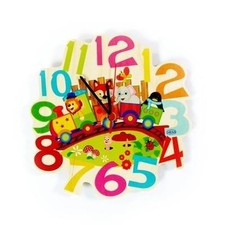 Modanatura Legno Orologio Parete Ferrovia Bxlxh 245x40x245mm Nuovo da Camera