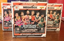 2025-26 Panini Contenders EuroLeague Basketball Factory Sealed Hobby MEGA Box