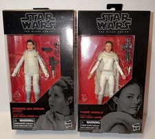 Star Wars The Black Series Princess Leia Hoth and Padme Amidala Figures