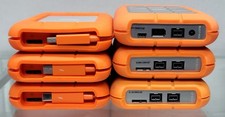 LaCie Rugged 1TB Portable External Hard Drive  Tested Working  USB3.0