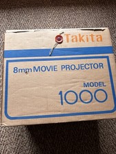 Takita 8mm Film Projector Vintage Model 1000