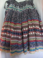 Vintage Seminole/Miccosukee Patchwork Skirt Native American Handmade Tribal Art