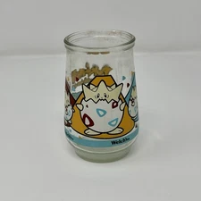 Vintage Pokémon #9 Togepi 1999 Collectible Welch's Glass Jelly Jar