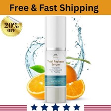Sun Coast Sciences Total Package Serum w/ Vitamin C Hyaluronic Acid Tri-Peptide.