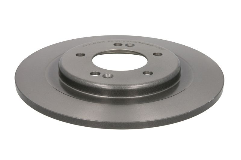 2x Brake Discs Pair Solid fits HYUNDAI i40 VF 1.6 Rear 11 to 19 G4FD 284mm Set - Image 6