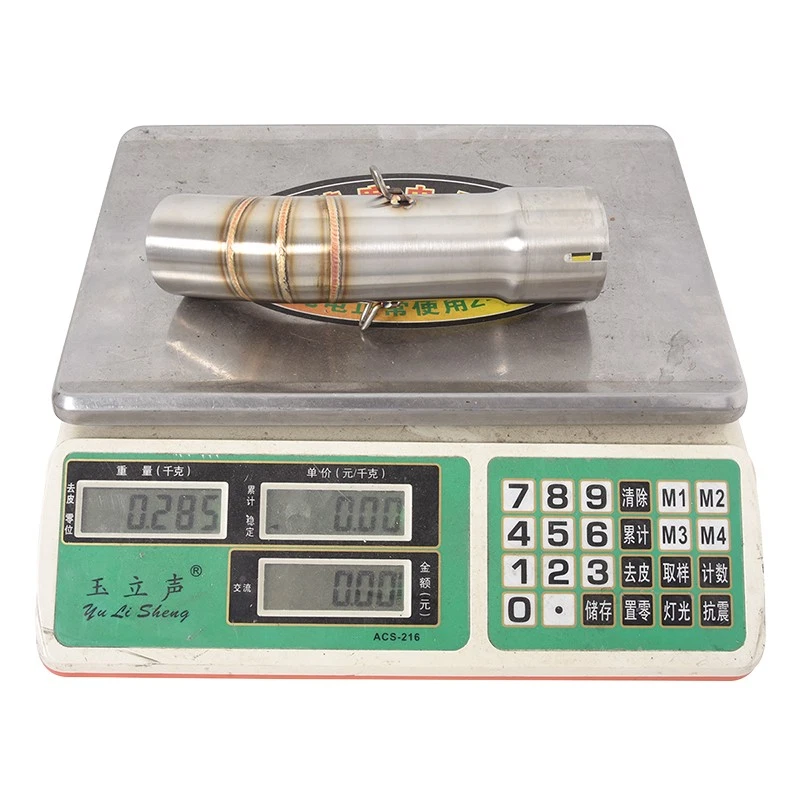 Sistema de escape para Yamaha FZ8 FZ8N tubo medio 51 mm puntas silenciador acero inoxidable Foto 3 de 4