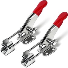 2 PCS Toggle Latch Adjustable 304 Stainless Steel Clamp 400 Lbs 40323