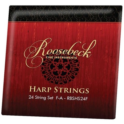 Mid-East RBSHS24F Roosebeck Harp 24-String Set F - A