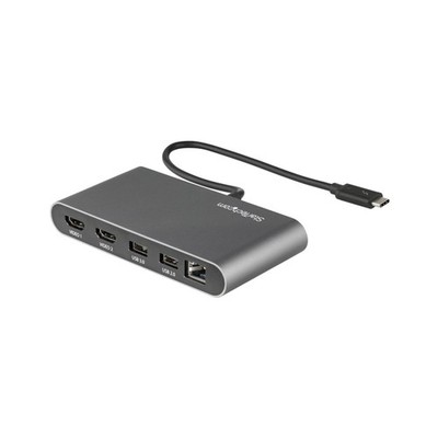 StarTech Thunderbolt 3 Portable Mini Docking Station x2 USB-A Ports GbE 4K 60Hz