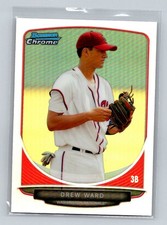 2013 Bowman Draft Picks & Prospects #BDPP41 Drew Ward Chrome Refractors