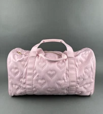 Stoney Clover Lane x Target Quilted Hearts Duffle Bag Light Pink IN HAND