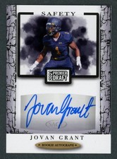 2021 SAGE Premier Draft - Jovan Grant - Black Auto #A31 Merrimack Warriors
