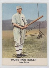 1961 Golden Press Hall of Fame Home Run Baker (John F on Card) #21 HOF 7m3