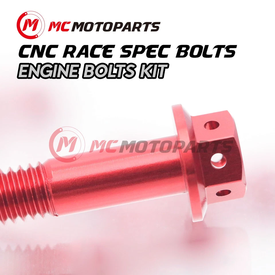 33 piezas pernos de cubierta de carcasa de motor de cárter CNC para Honda CRF450X 2019-2022 Foto 3 de 4