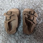 New Old Navy Earth Sand Light Beige Infant Baby 3-6 Month Hook & Loop Sandal