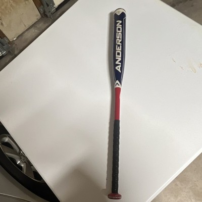 Anderson T2.0 Youth Baseball Bat 31in 21oz Metal Alloy Blue Red USSSA Balanced