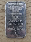 1 oz 1981 San Francisco U.S. Assay Office .999 Fine Silver Strategic Stockpile