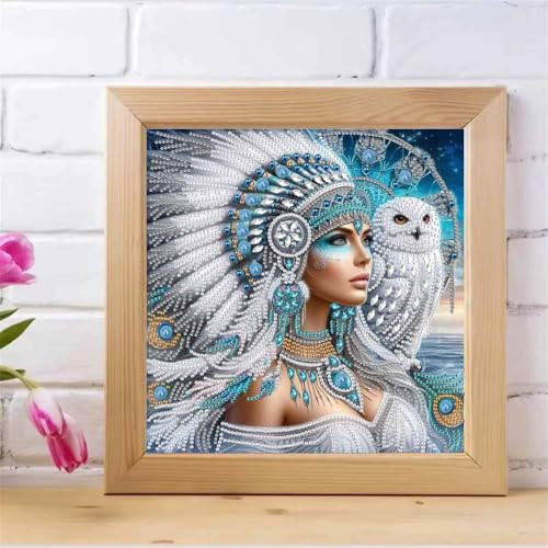 DCIDBEI 30x40CM 5D Broderie Diamant Chien, Rond Diamond Painting Pop Art, Peinture Diamant Animaux Abstrait, DIY Loisirs Creatif Décoration Murale Adultes Cadeau Anniversaire Fête