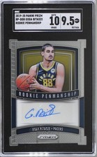 2019 Panini Prizm Rookie Penmanship Goga Bitadze #RP-GGB SGC 9.5 Mint+ Auto kn8