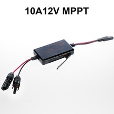 MPPT Solar Charge Controller 10A 12V withType-C USB for Gel,LiFePO  ,AGM Battery