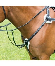 Shires Avignon 5 Point Breastplate Black - Pony Size