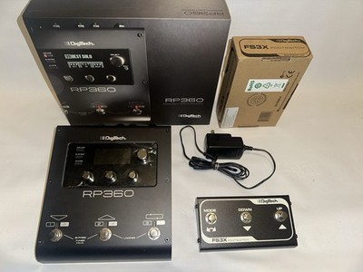 Digitech RP360 Multi-Effects Guitar Pedal Bundle